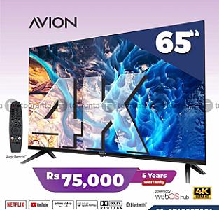 65 inch smart 4k led TV