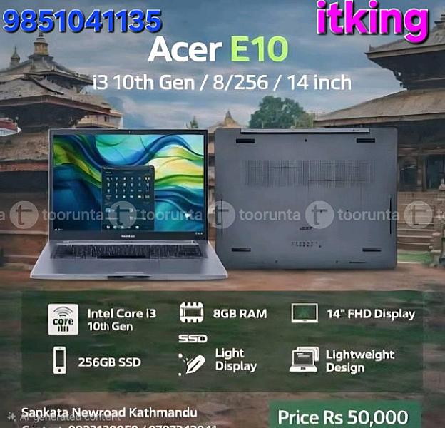 Acer e10