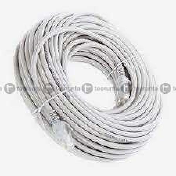 Burnlush Cat6 Bare Copper Patch Cord 10m - NCB-C6UGRYR1-10
