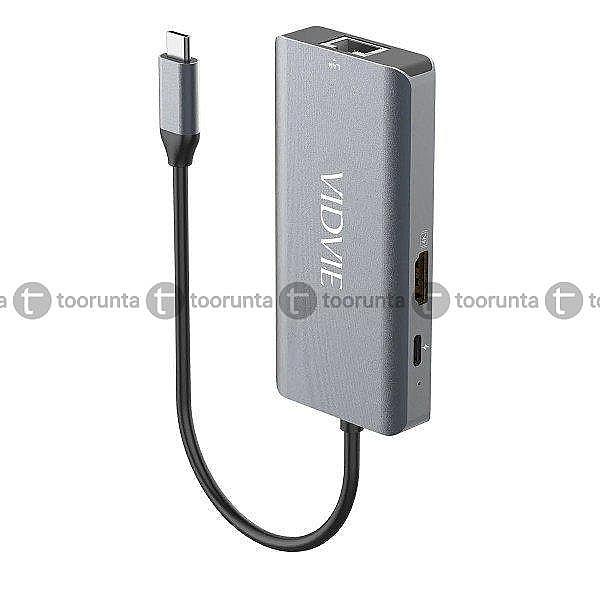 Vidvie Hub01 6 In 1 Type C To Hdmi Usb Docking Station