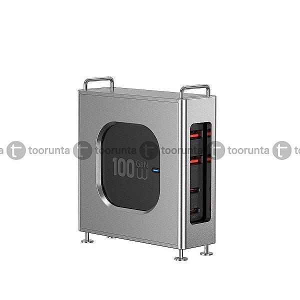 Wiwu Wi‑g013 100w Warrior Multi Port Gan Charger (2c2a)