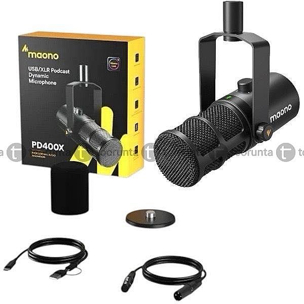 Maono Pd400x Usb/xlr Podcast Dynamic Microphone