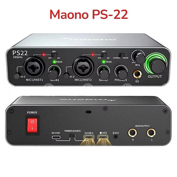 Maono Ps22 Usb Audio Interface