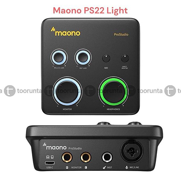 Maono Pro Studio Ps22 Lite Audio Interface