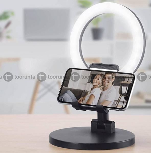 A7 Ring Light Mobile Stand Makeup Mirror