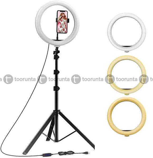 Bd 360 Ring Light 36 Cm With 7 Feet Tripod Stand And Mobile Holder Tiktok Light