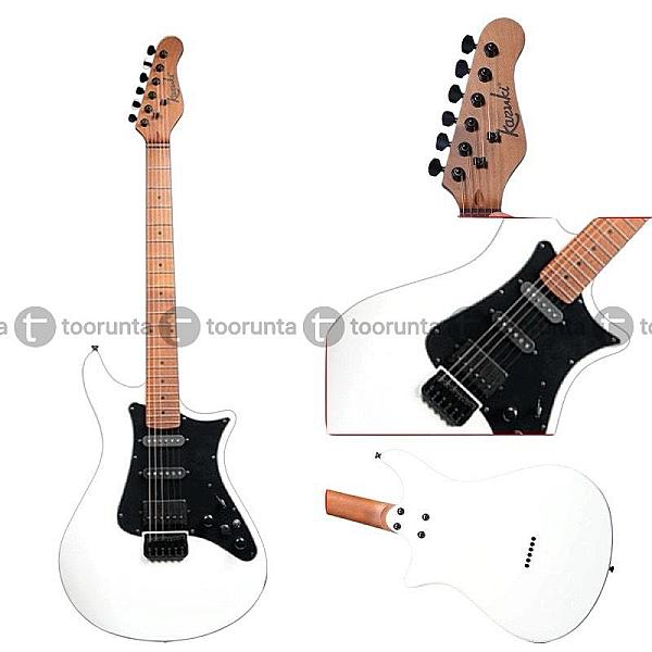 Kazuki Black Concept Series Neocaster Electric Guitar