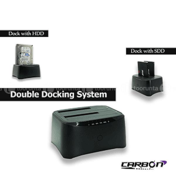 Carbon Double Docking Station