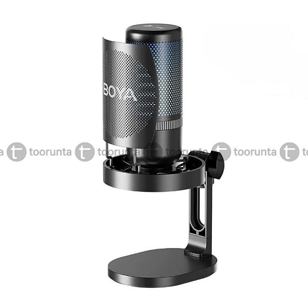 Boya K3 Rgb Usb Type-c Microphone For Streaming, Gaming, Podcasting & Voice Over