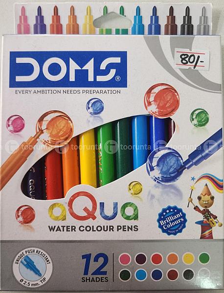 Doms Aqua Water Colour Pens
