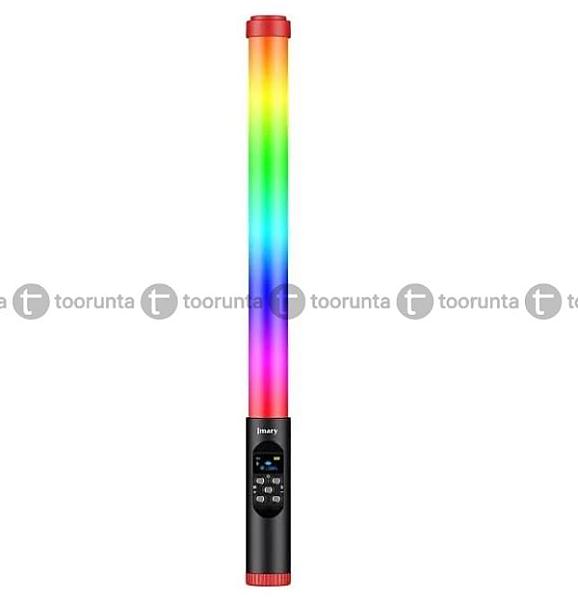 Jmary Fm 128 Rgb Led Light Waterproof Lighting Bar With Oled Display Indicator