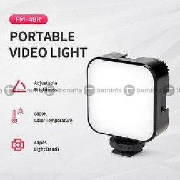 Jmary Fm48r Mini Dimmable Interlock Led Video Light Fill Light