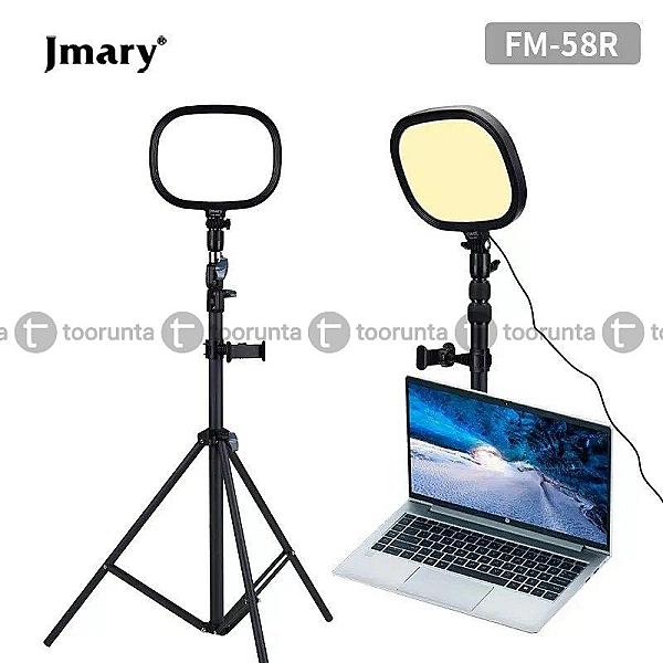 Jmary Fm58r 9inch Professional Portable Led Dimmable Makeup Panel Light 12 Watt