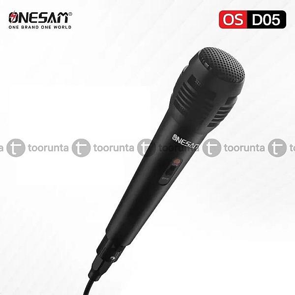 Onesam Os-d05 Wired Microphone With 6.35mm Jack Cable (3m)