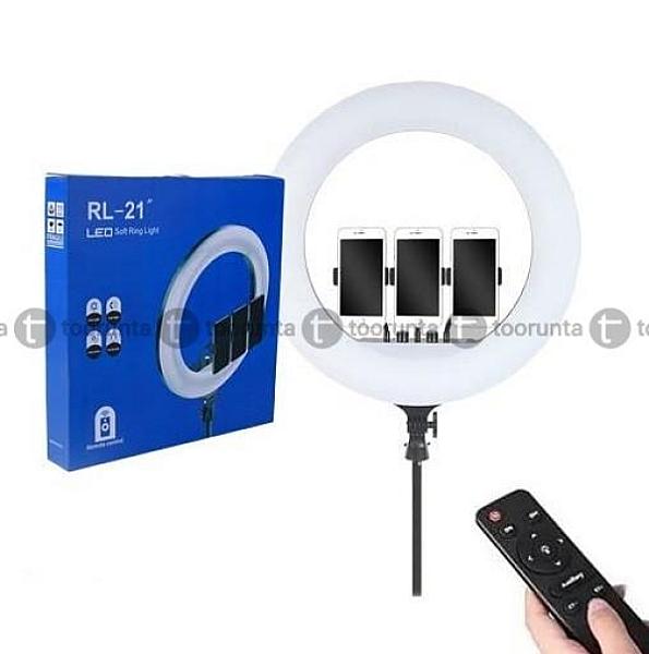 Rl21 Led Soft Ring Light With Remote And Stand