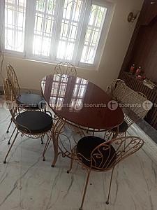 6 sit dining table