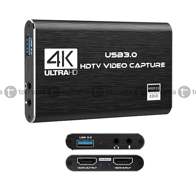 4k Hdmi Video Capture Card Usb 3.0 1080p 60fps Video Recorder