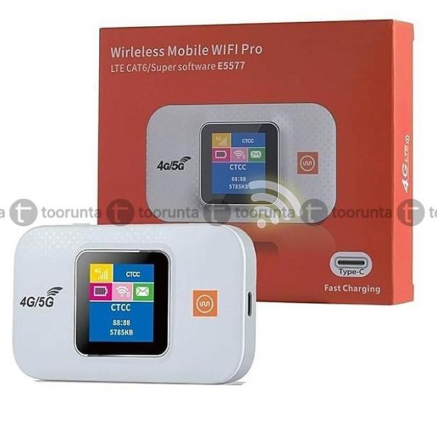 E5577 Portable 4g Lte Mobile Pocket Wifi Hotspot With Sim Slot