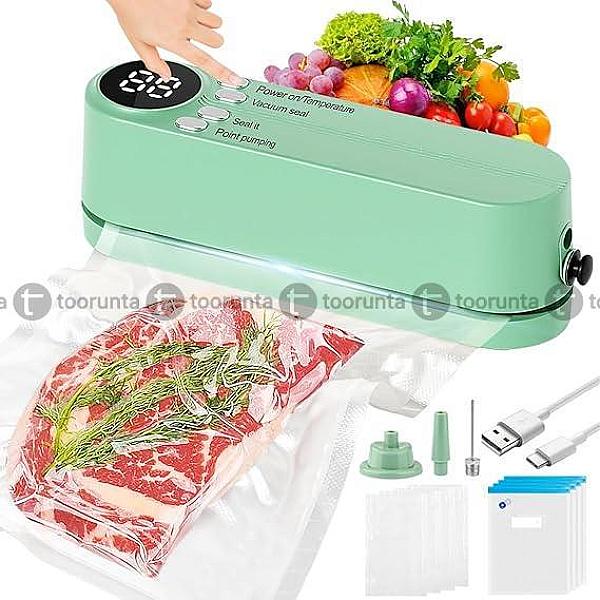 Vacuum Sealer Machine,3 In 1 Rechargeable Food Sealer,handheld Food Vacuum Sealer