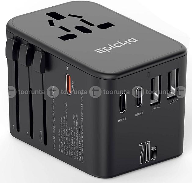 Epicka Universal Travel Adapter
