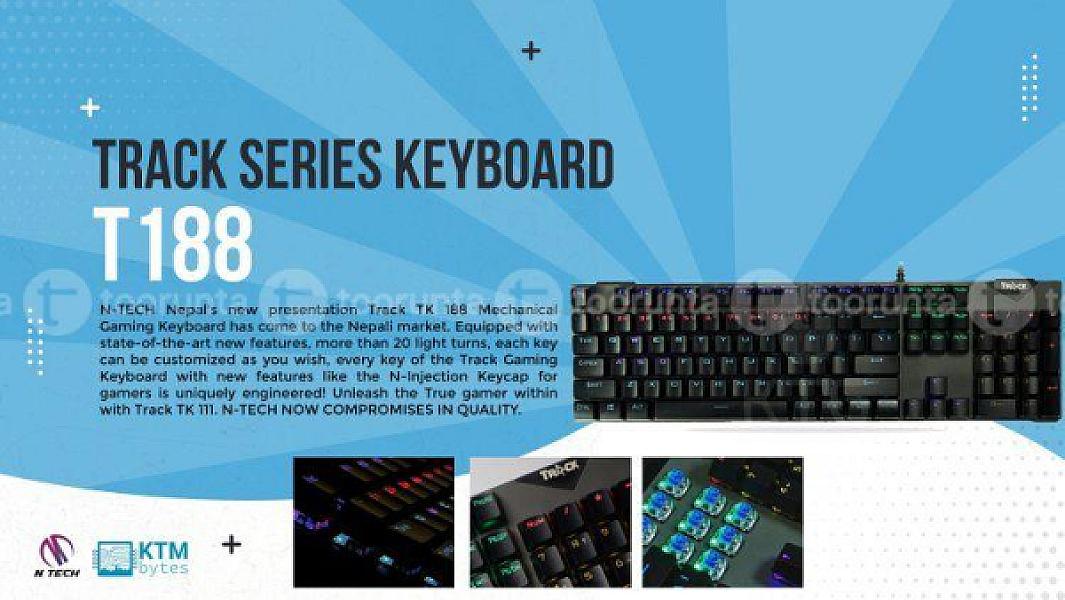 Track Tk188 Mechanical Gaming Keyboard