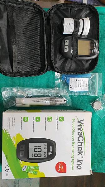 Viva Check Ino Blood Glucose Monitoring System