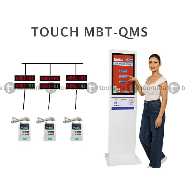 Touch Qms Mbt Reader – Smart Queue Management Touch Device