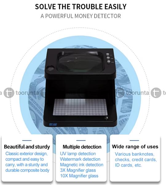 Portable Multi-currency Money Detector