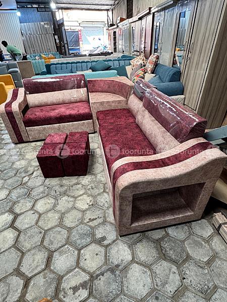7 Seater Double Back Corner Sofa