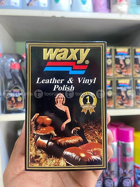 Waxy Leather And Vinyl Car Wax
