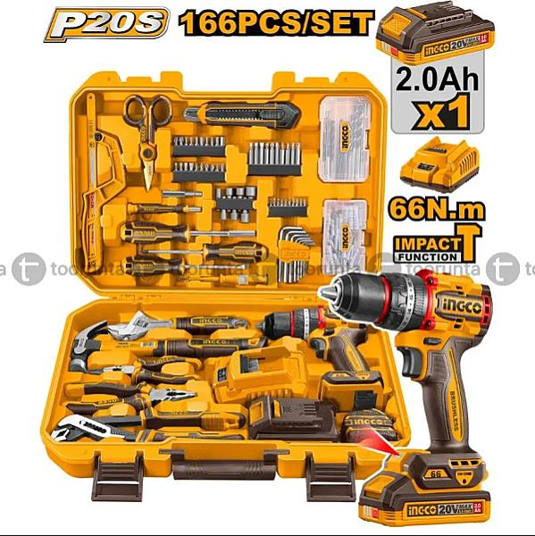 166 Pcs Tools Set Hkthp41662