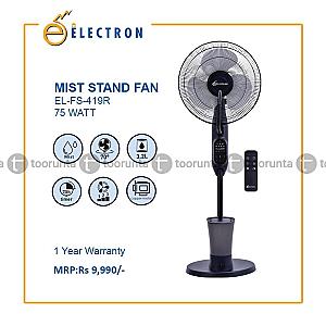 Electron mist fan