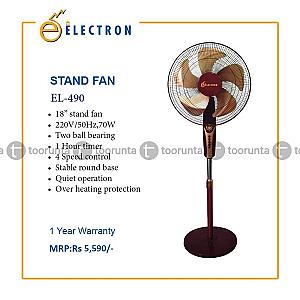 Electron stand fan