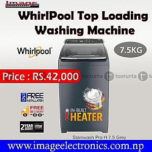 Whirlpool Top Loading Washing Machine 7.5kg | Hot Wash