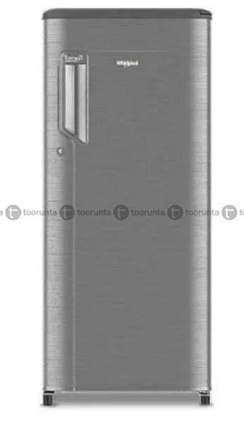 Single Door Fridge Solid Grey