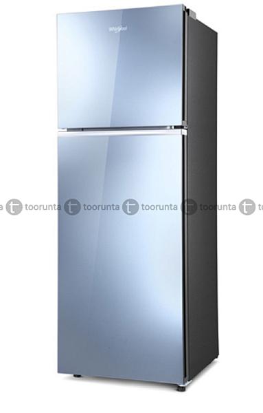 Double Door Mirror Glass Body Fridge 292liter