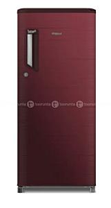 Wine Chromium Steel-E Colored Single Door Refrigerator 185L