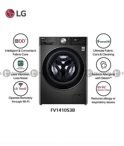 Lg Washing Machine 10kg New Model Fv1410s3b