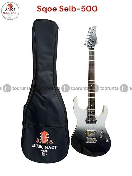 Sqoe Seib-500 Electric Guitar-bks