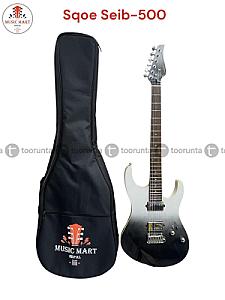 Sqoe SEIB-500 Electric Guitar-BKS