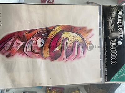 Temporary tattoo luffy anime