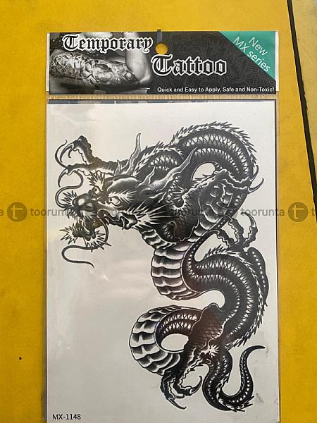 Temporary Tattoo Dragon