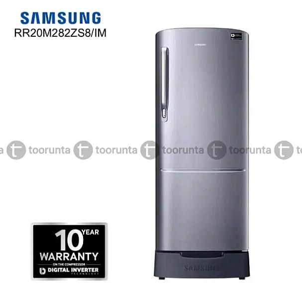 Samsung Rr20m282zs8/im 192l Single Door Refrigerator- Silver