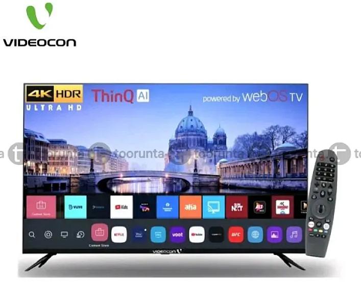 Videocon 55" 4k Uhd Hdr Webos Smart Led Tv