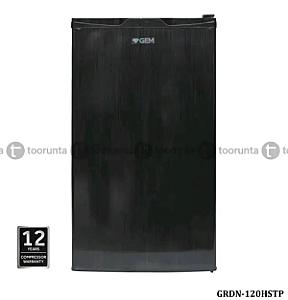 GEM 100 L Direct-Cool Single Door Mini Bar Refrigerator (GRDN-120HSTP, Dark Grey)