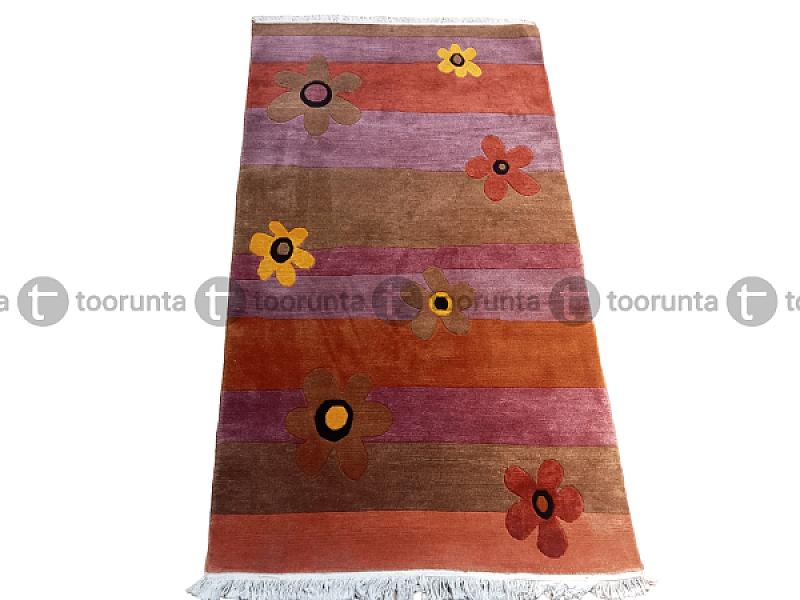 Handknotted Nepali Woolen Carpet For Your Home 60 Knots 93 Cm X 162 Cm