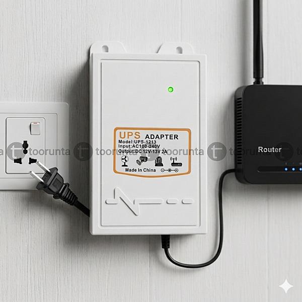 Router Backup Ups 2-3 Hours Backup 12 Volt 2a Max Power Supply 2.5a Output Dc