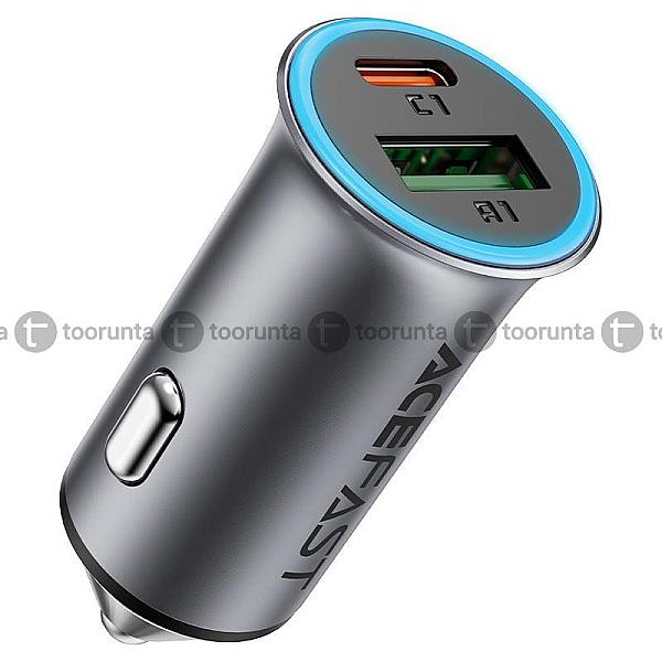 Acefast B16 95w Fast Charge Car Charger (1xusb-c + 1xusb-a)