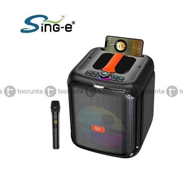 Sing-e Zqs8181 Wireless Bluetooth 8-inch Outdoor Karaoke Speaker