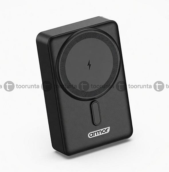 Armor Ar24 20000mah Wireless Powerbank With Dual Usb Ports & Led Battery Indicator